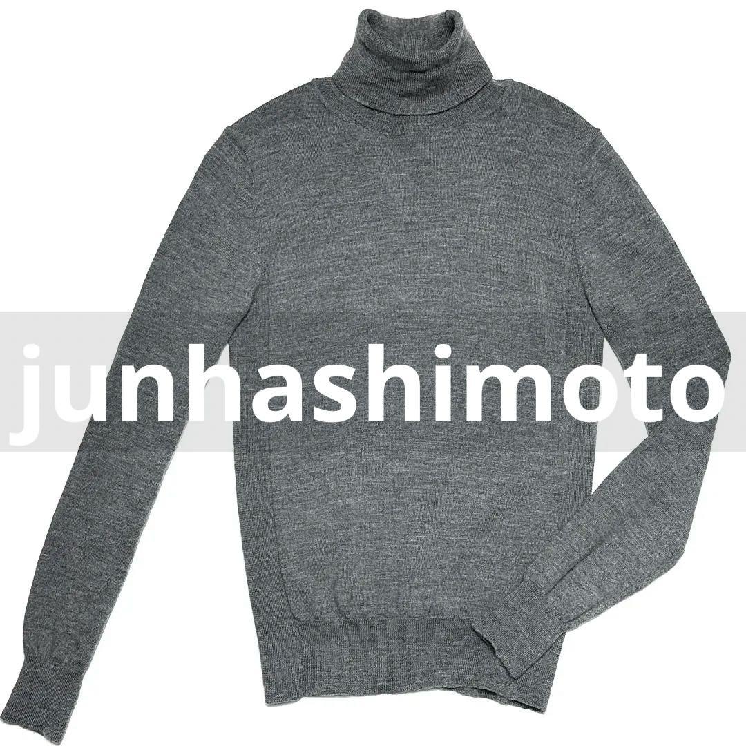 定価2.6万 junhashimoto FINE WOOLタートルネックニット2