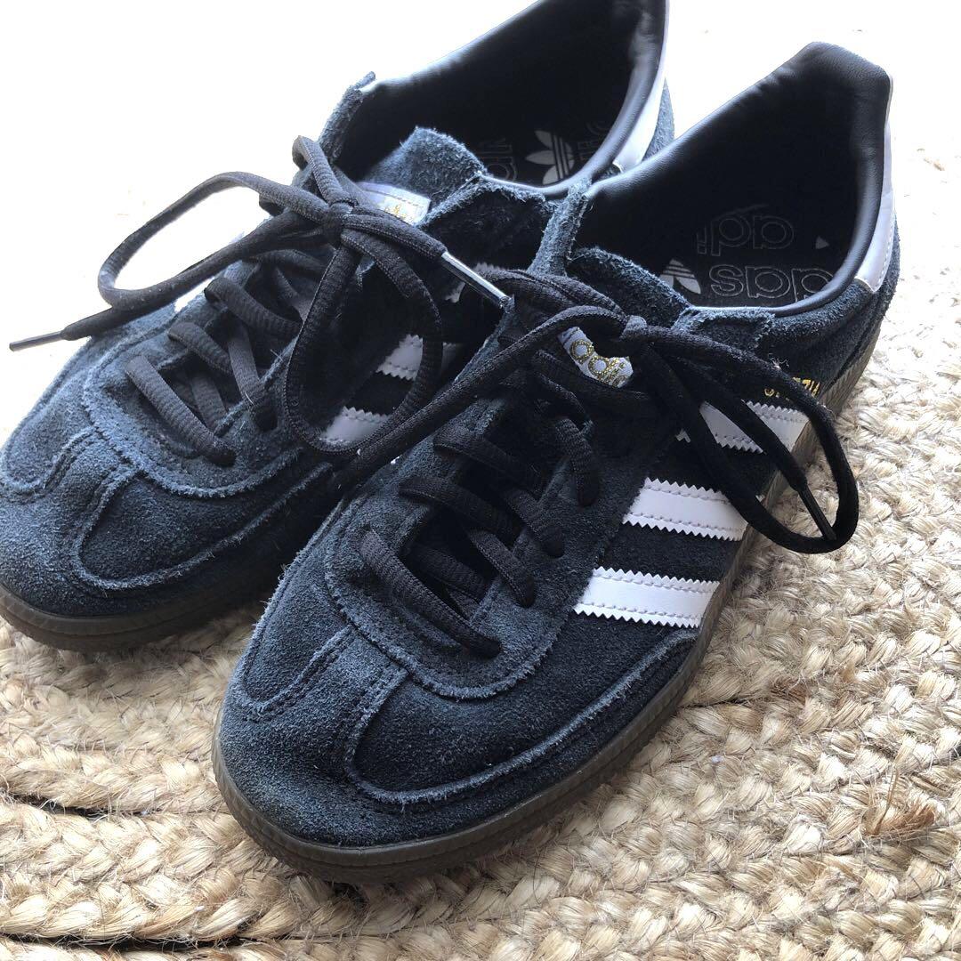 adidas SPEZIAL紺色 スエード スニーカー 紺、白