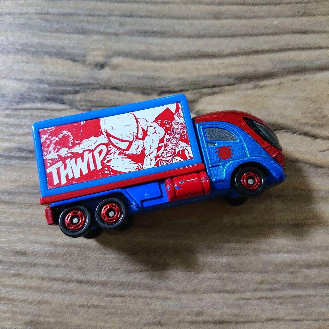 中古】♡トミー♡トミカ♡マーベル♡スパイダーマン♡2台セット