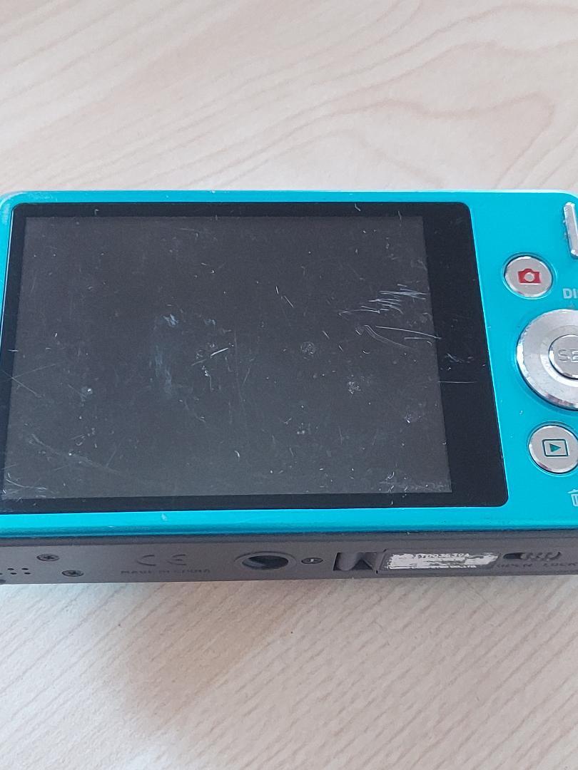 CASIO EXILIM デジタルカメラ　ブルー　②