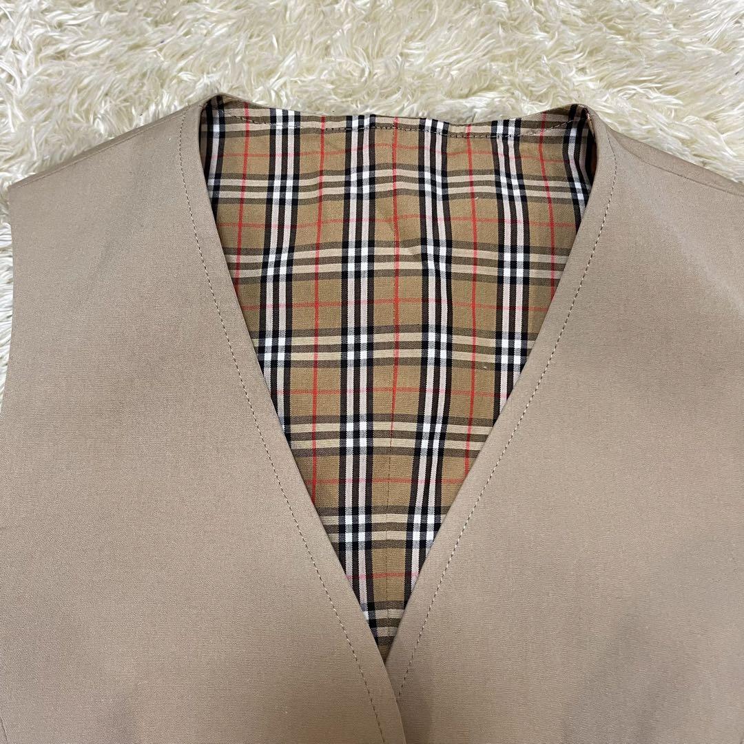 Burberrys リバーシブルベスト ノバチェック 希少M 美品