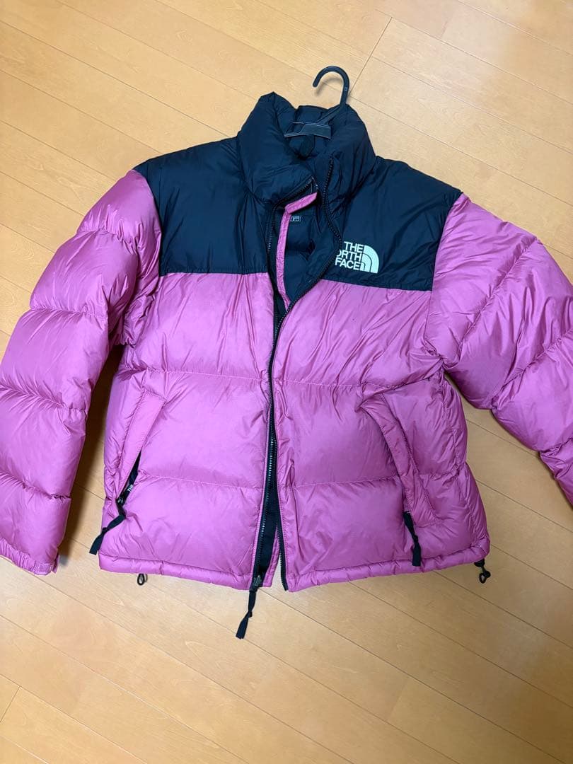 THE NORTH FACE ダウンジャケット ピンク 黒L THE NORTH FACE