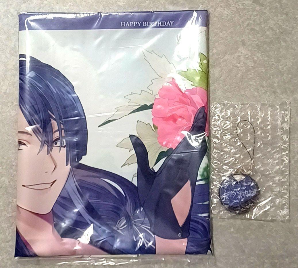 にじさんじ　長尾景　誕生日　バースデーグッズ　布ポスター　タペストリー　セット