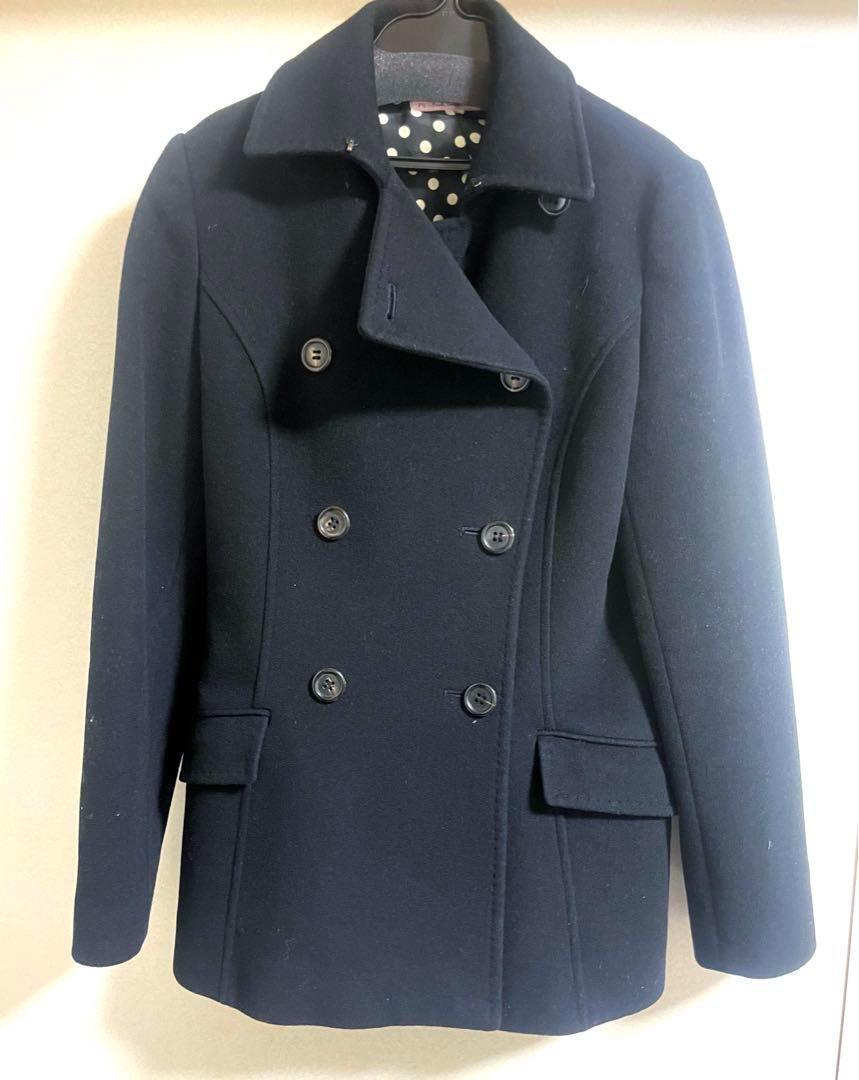 ⚠️セレス⚠️ポールスミス カシミヤ混ピーコート ネイビー L Paul Smith メンズPコート｜コート、ジャケット｜ファッション