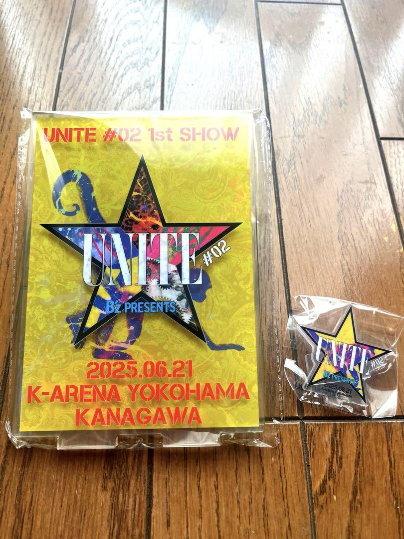 B'z UNITE #02 ガチャ アクリルスタンド　メモリアルプレート
