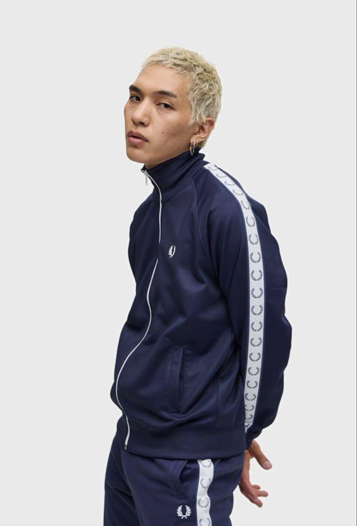 Taped Track Jacket／フレッドペリー トラックジャケット S