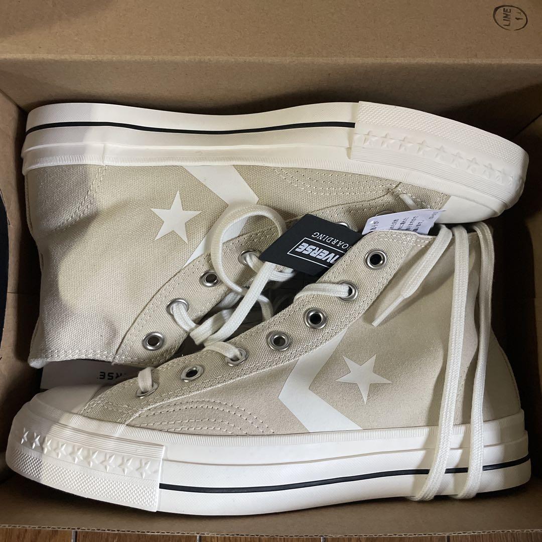 コンバース スケートCX-PRO SK HI ベージュ 24cm