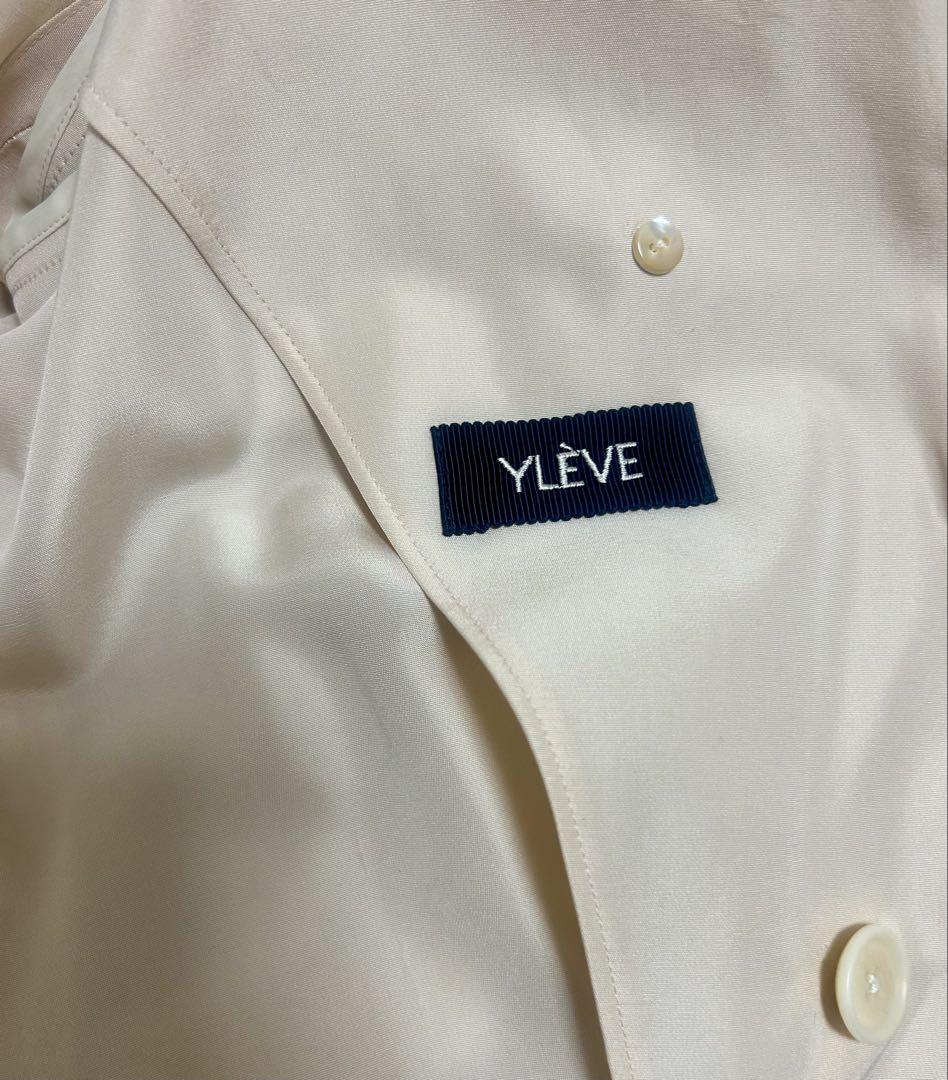 YLÈVE ベージュ ダブルブレストジャケット