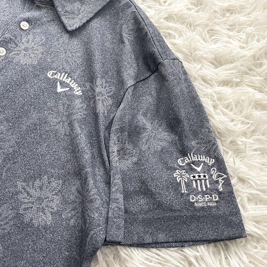 【国産】 総柄 花柄 刺繍 callway 半袖 メルカリ - ポロシャツ メンズウェア