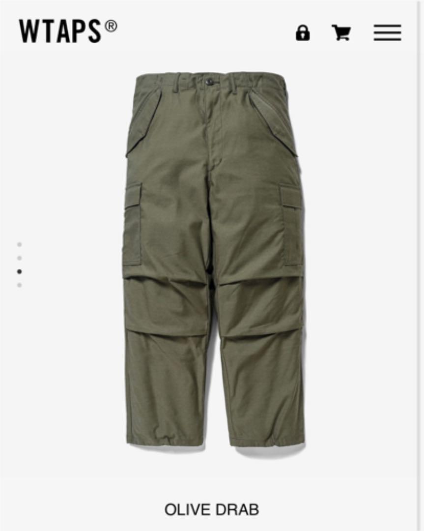 33%割引グレイ系,L超格安一点 WTAPS WMILL-65 TROUSER 21AW ワーク 格安アウトレット wtaps ダブルタップス カーゴパンツ WMILL-65 TROUSER L ワークパンツ/カーゴパンツ