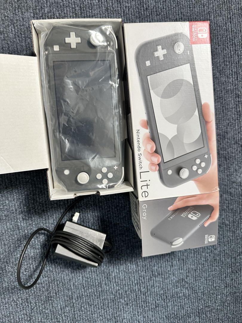 Nintendo Switch Lite グレー 充電器付き
