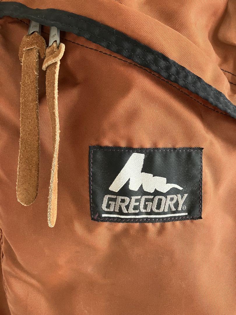 GREGORY リュック　旧ロゴ　USA製　オレンジ