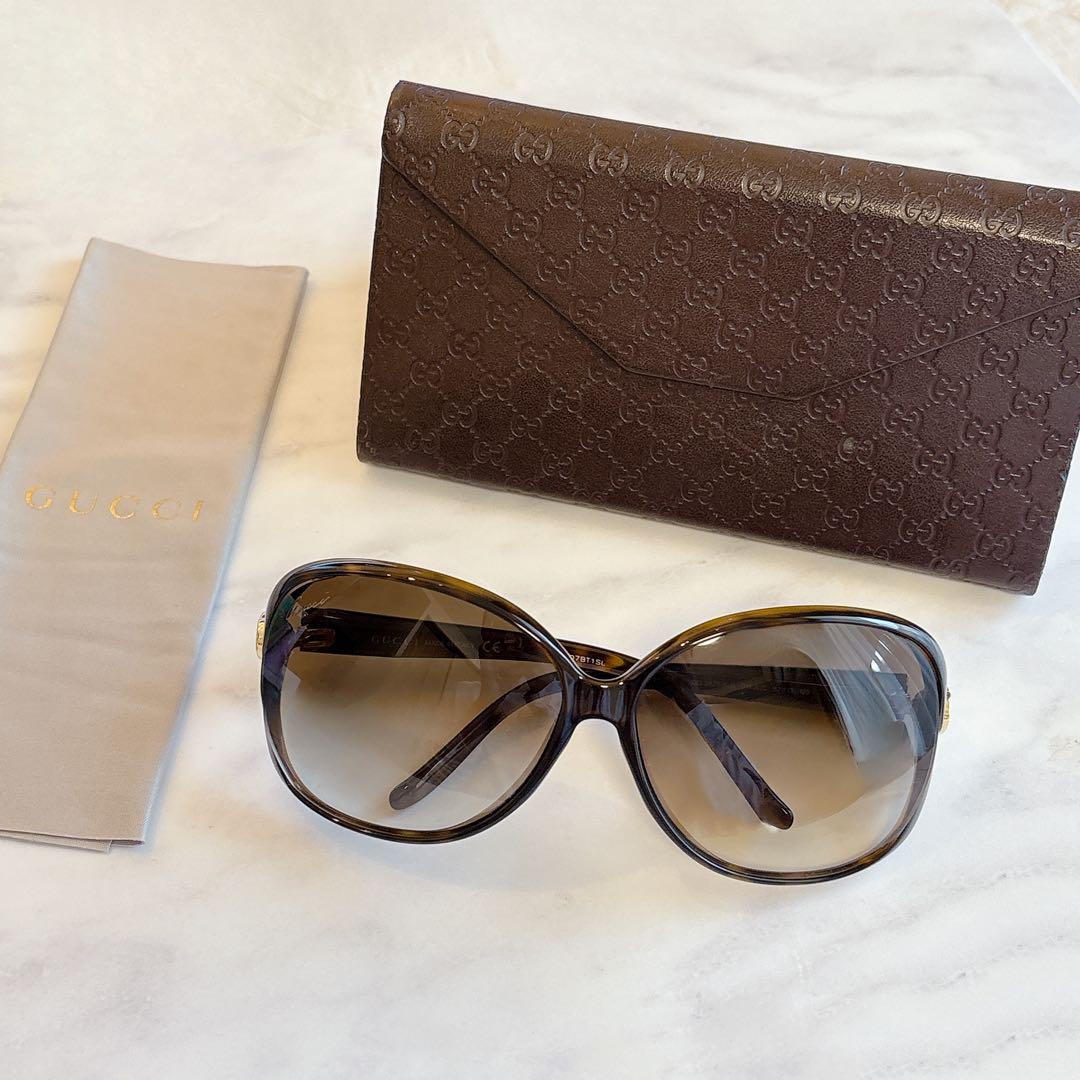 Gucciサングラス ケース付き GUCCI サングラス 折りたたみケース付き - メルカリ