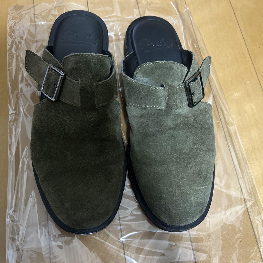 パラブーツ サンダル アテネ グリーン サンダルParaboot 39