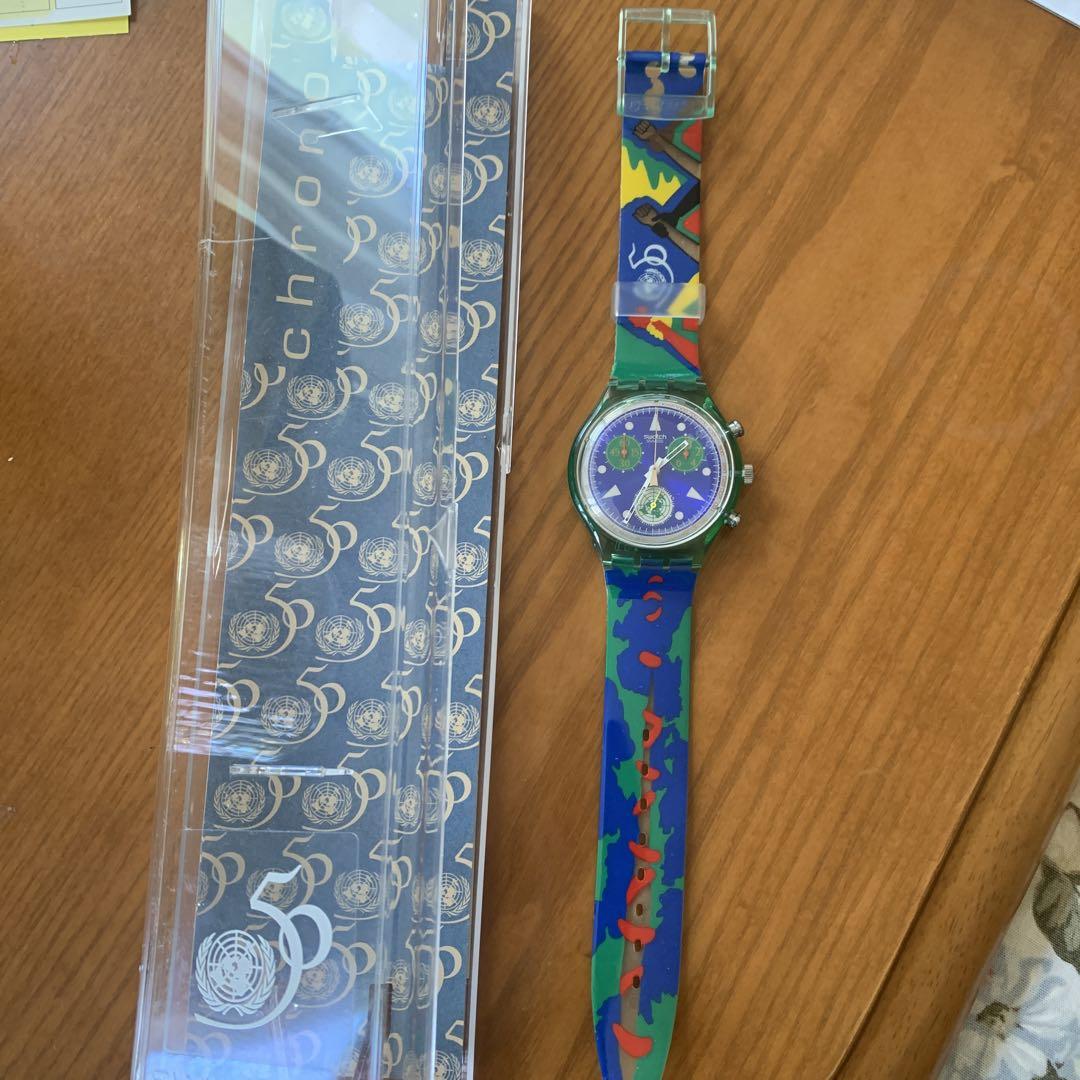 Swatch Chrono マルチカラー 腕時計