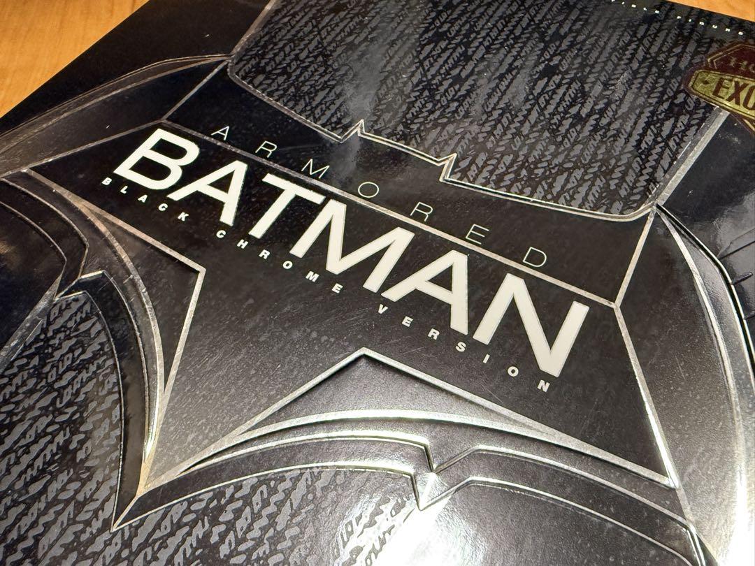 【国内500体限定】アーマード・バットマン　ブラック・クロム版　ホットトイズ
