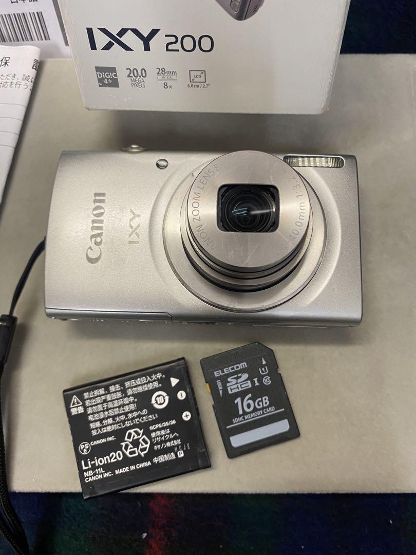 Canon キャノン IXY 200 デジタルカメラ　コンパクトデジタルカメラ