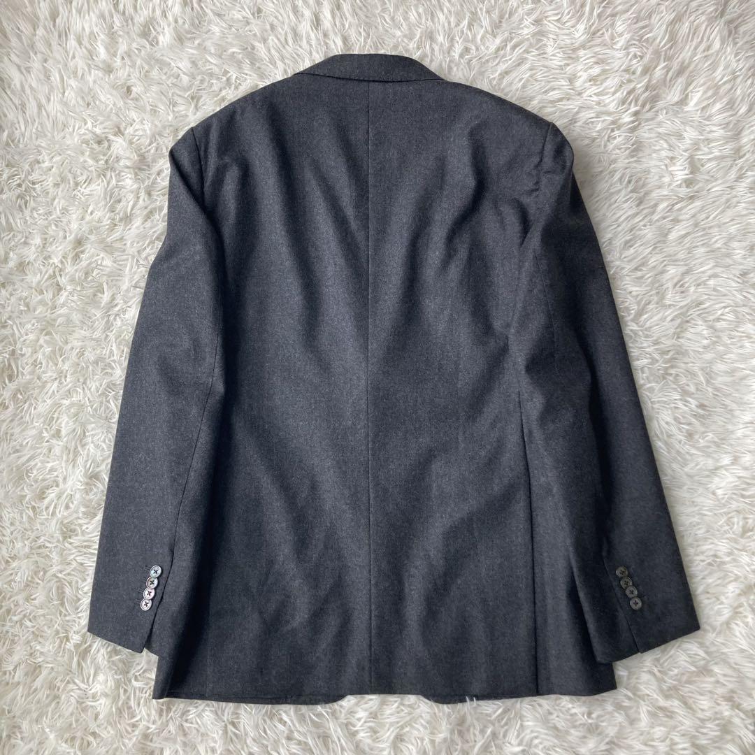 【極美品】 BAGNOLI ウールセットアップ スーツ グレー イタリア製 50