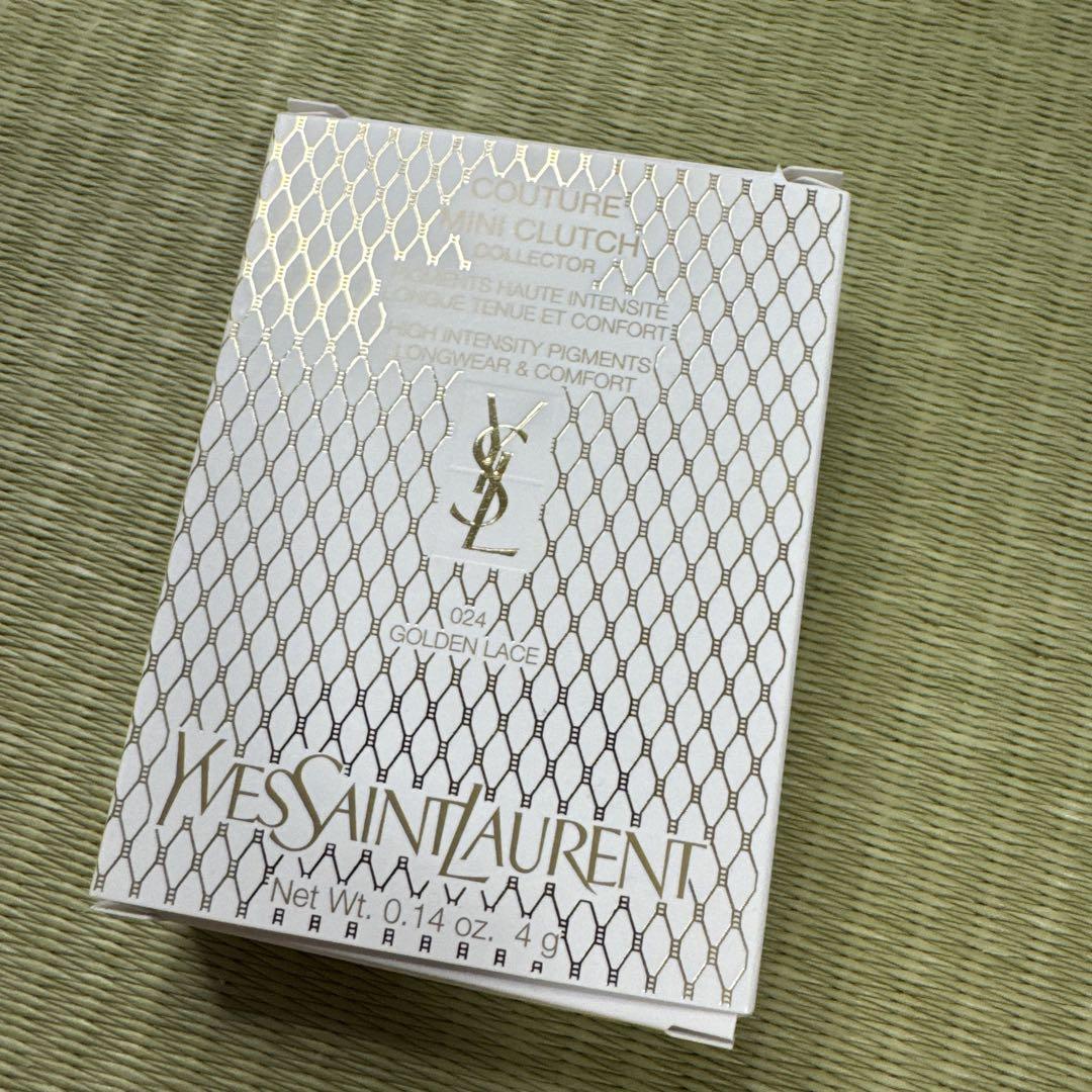 YSL クチュール ミニクラッチ ゴールデンレース