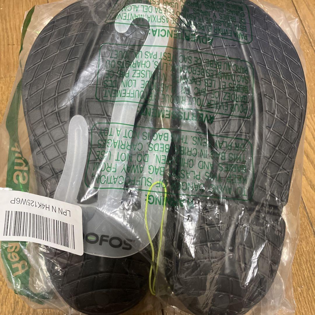 OOFOS ウーフォス OOahh ウーアー ブラック M8/W10(27cm)