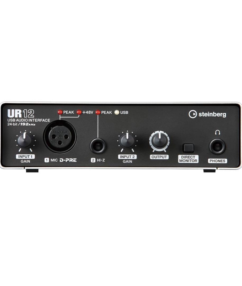 【美品】オーディオインターフェイス USB2.0 UR12