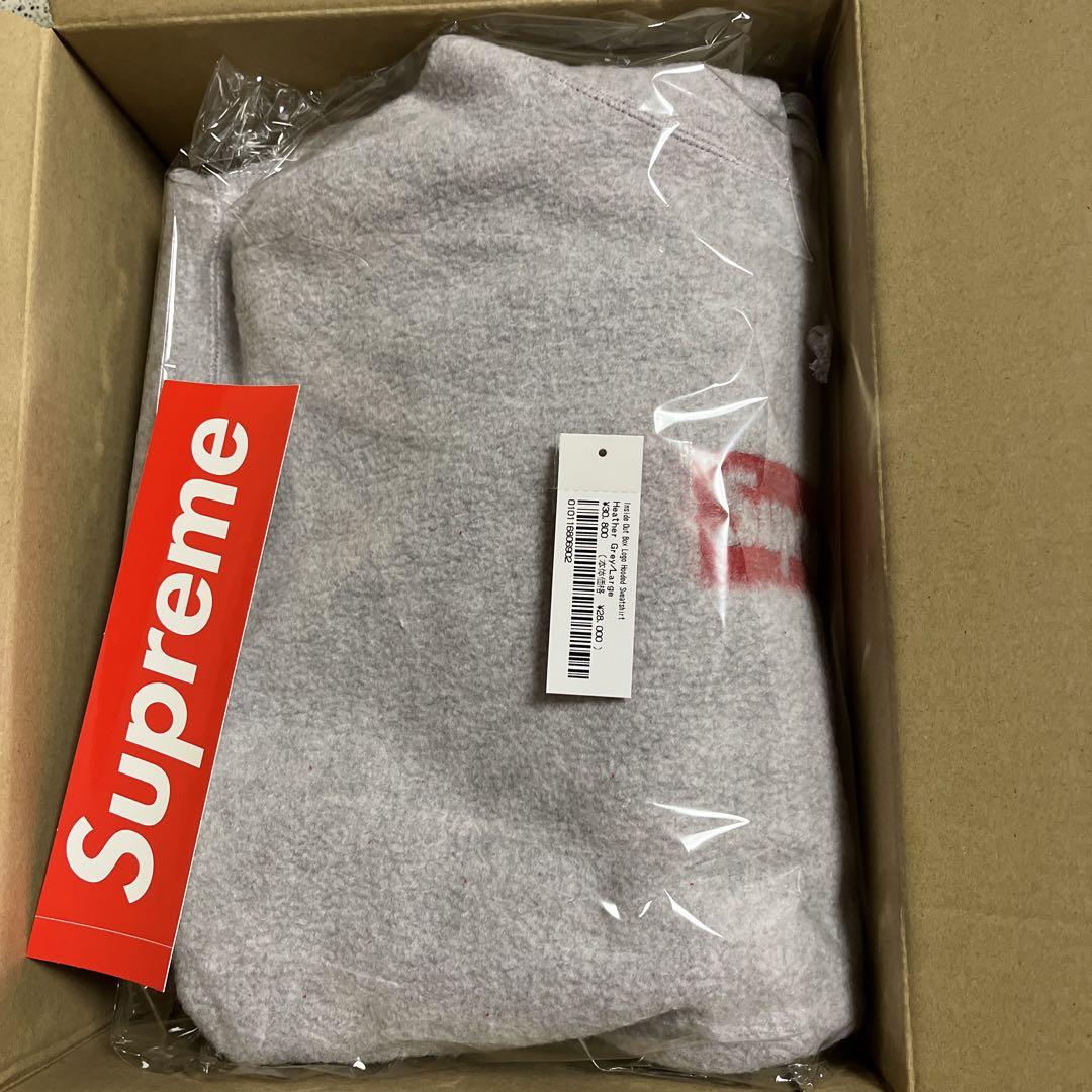 Inside Out Box Logo Hooded Sweatshirt