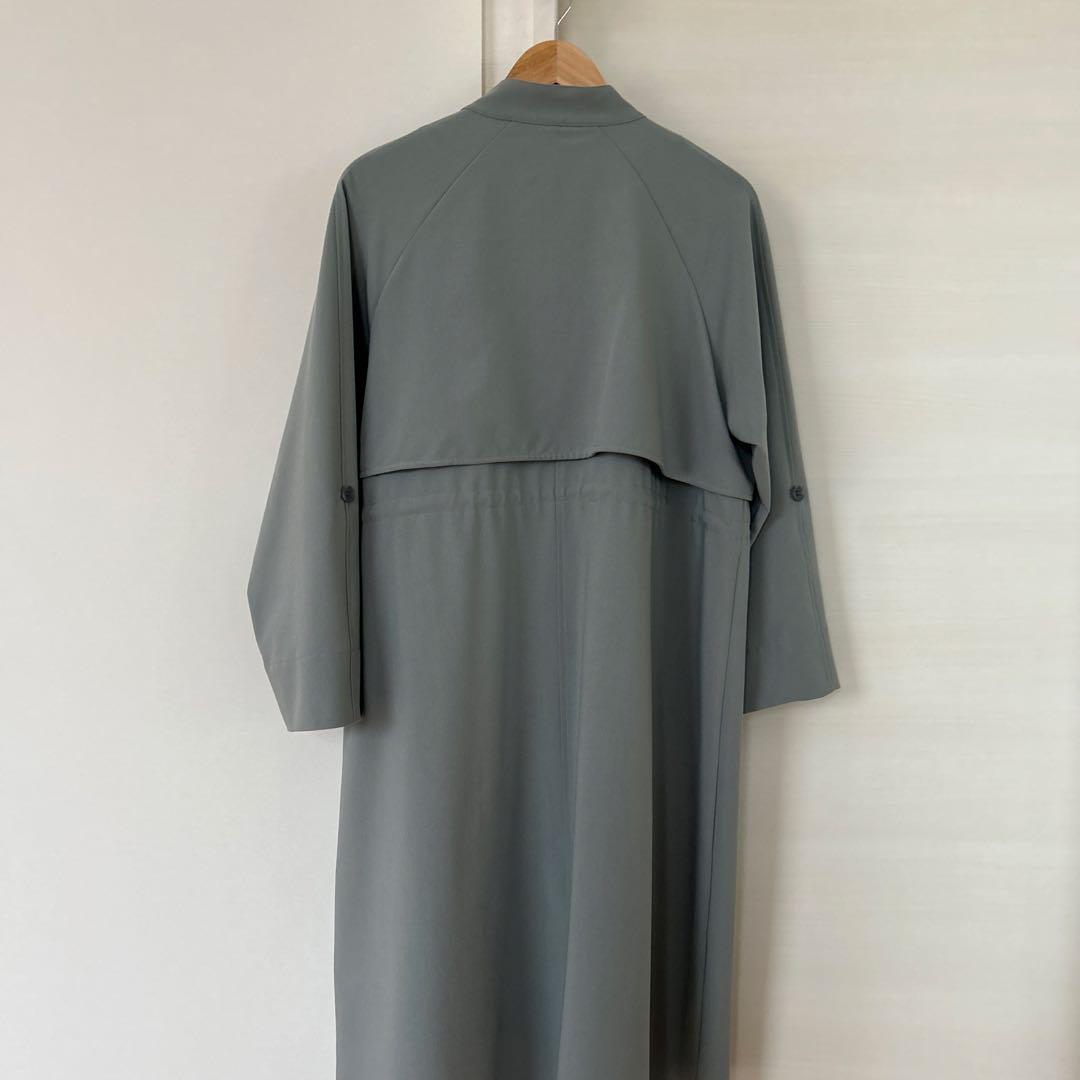 美品 アルファベッツアルファベット スプリングコート ブルー