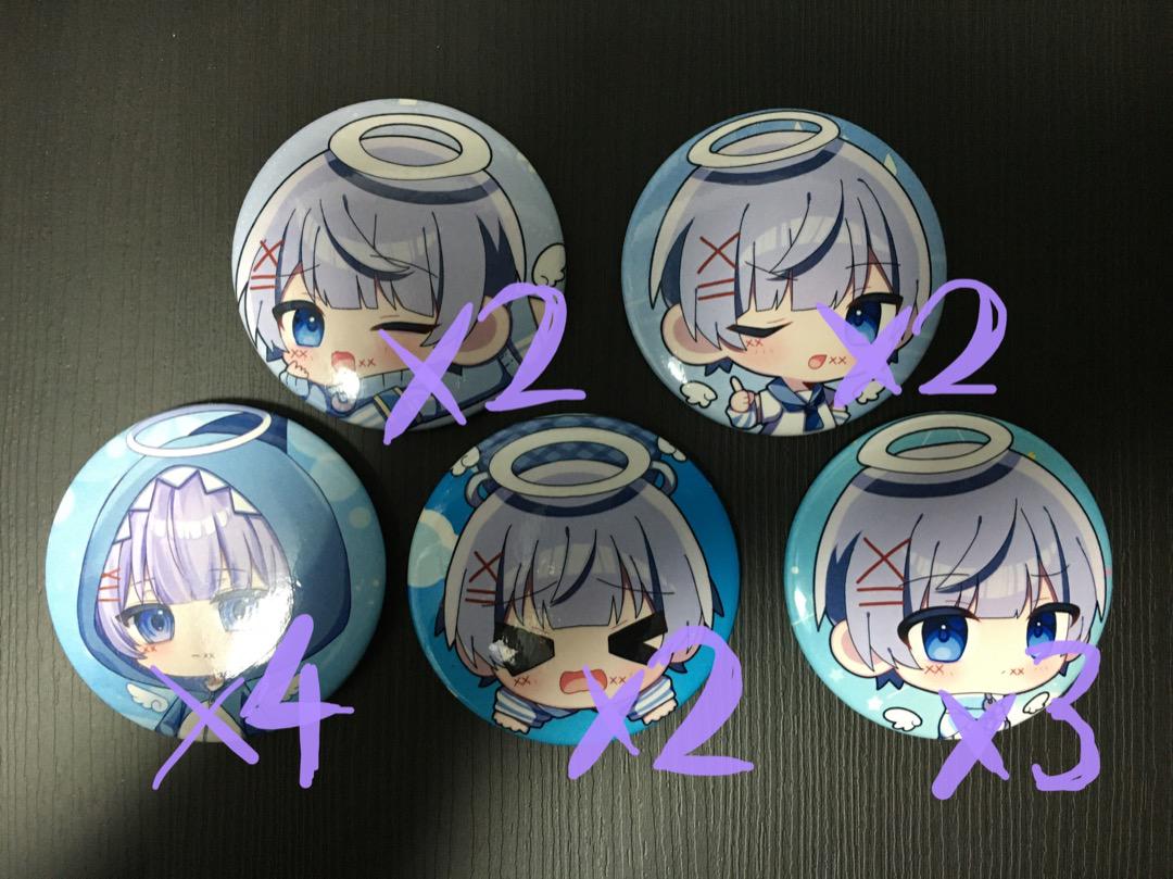 ガチアクタ くじ引き堂 缶バッジ D-10 ザンカ コマVer. A ガチアクタ くじ引き堂 缶バッジ D-10 ザンカ コマVer. A