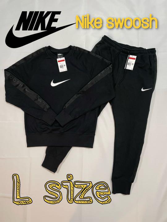 L 本物新品保証 新品 Nike ナイキ スウェットセットアップトレーナージョガーパンツ黒l スウェット メンズl 13 302 Epmhv Quito Gob Ec
