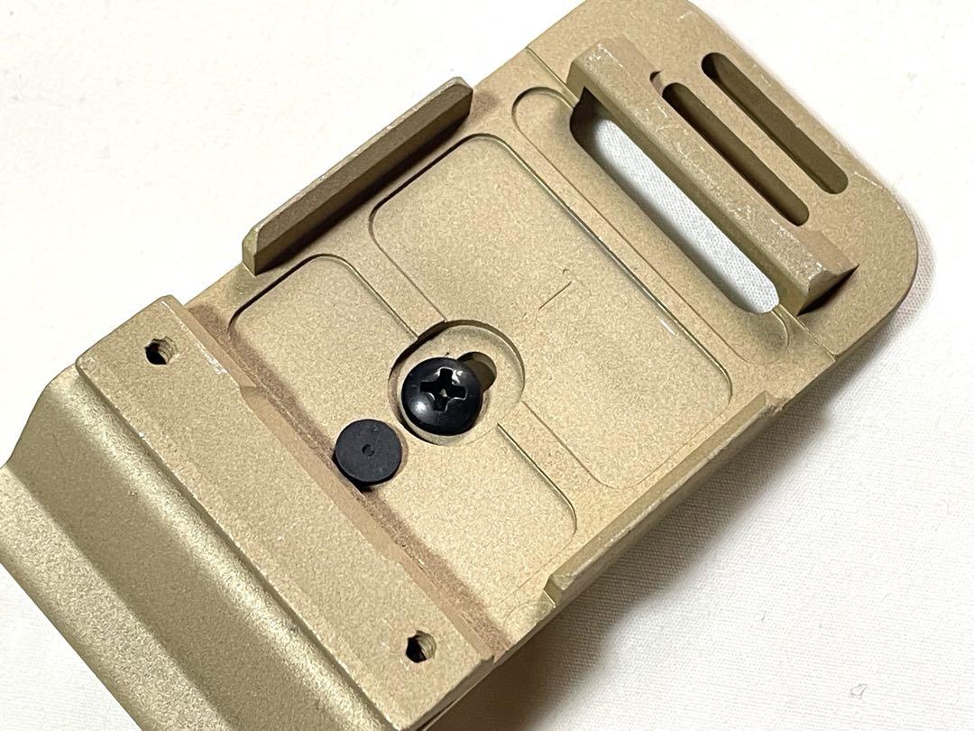 米軍実物 NVG ナイトビジョン マウント ブラケット タン ACH/MICH