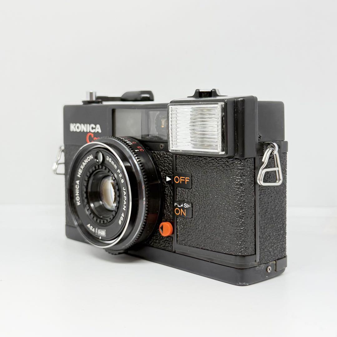 【完動品】Konica C35 EF フィルムカメラ 動作確認済み