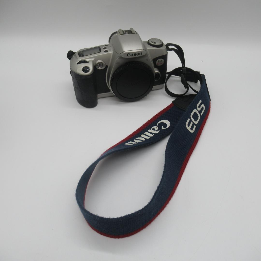 CANON　キャノン　EOS Kiss　フィルムカメラ一眼レフ　ジャンク品 ジャンク品)Canon EOS kiss一眼レフフィルムカメラ レンズ2本付き