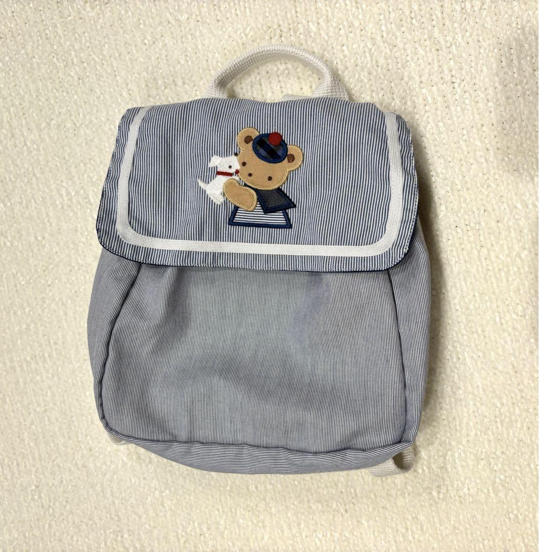 【familiar リュックサック】ファミリア ベビー 入園バッグ