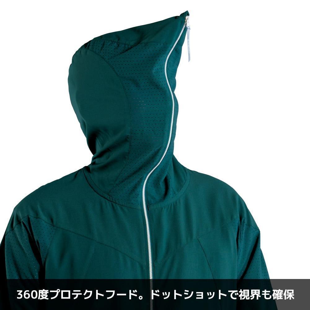 ワークマン エックスシェルター 暑熱 フーディー L 新品 ホワイト