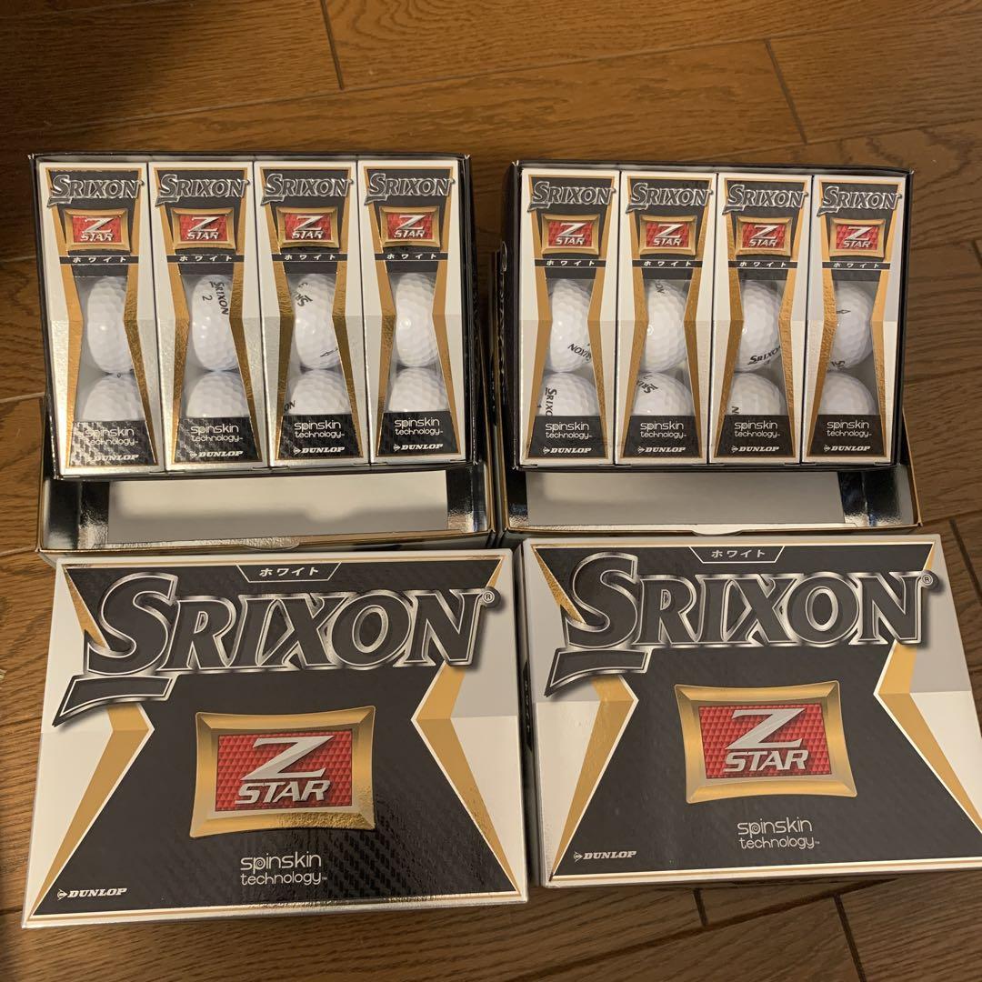 Srixon Z STAR ホワイト 3ダース