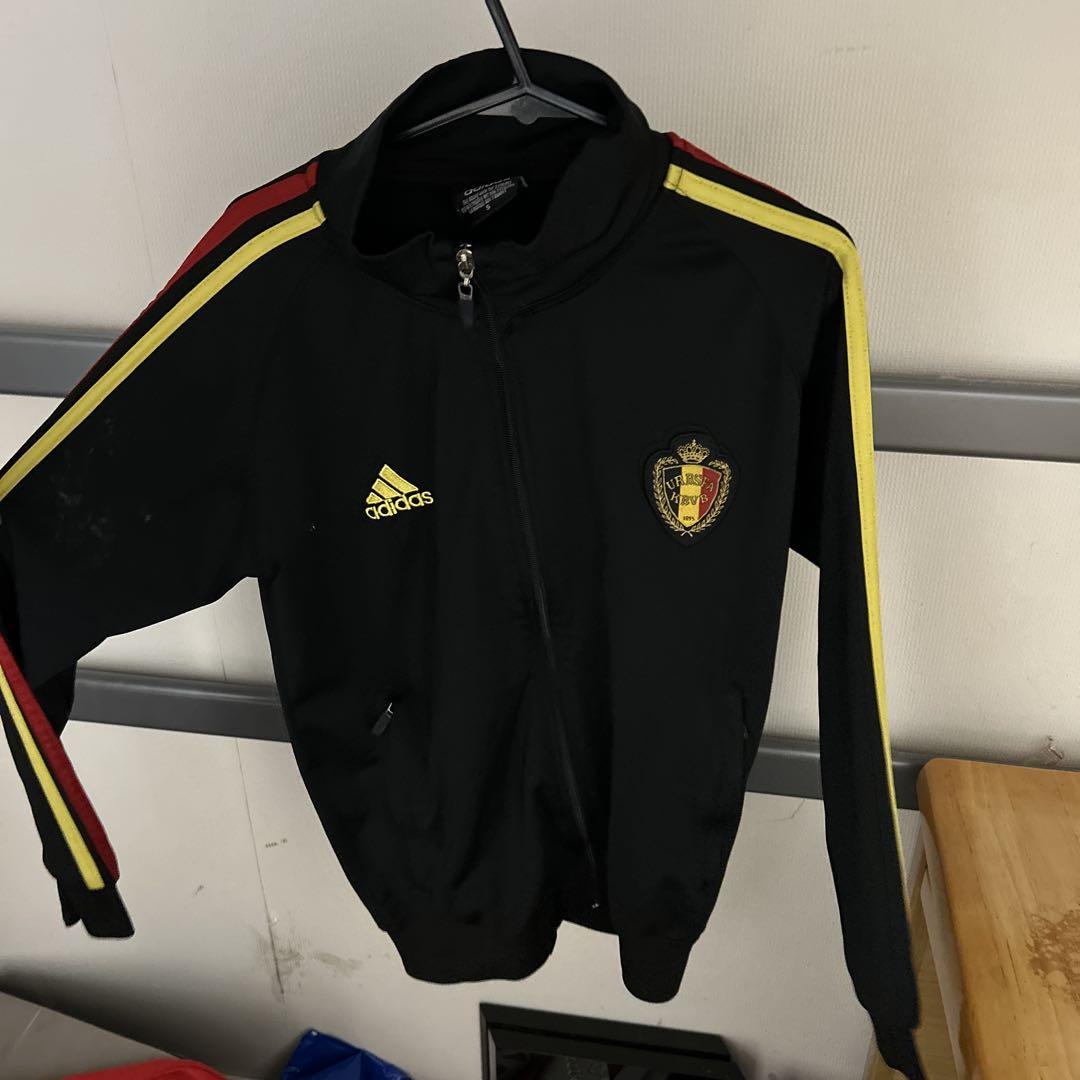 Champion レッド スウェット M adidas ジップパーカー　Ｓ