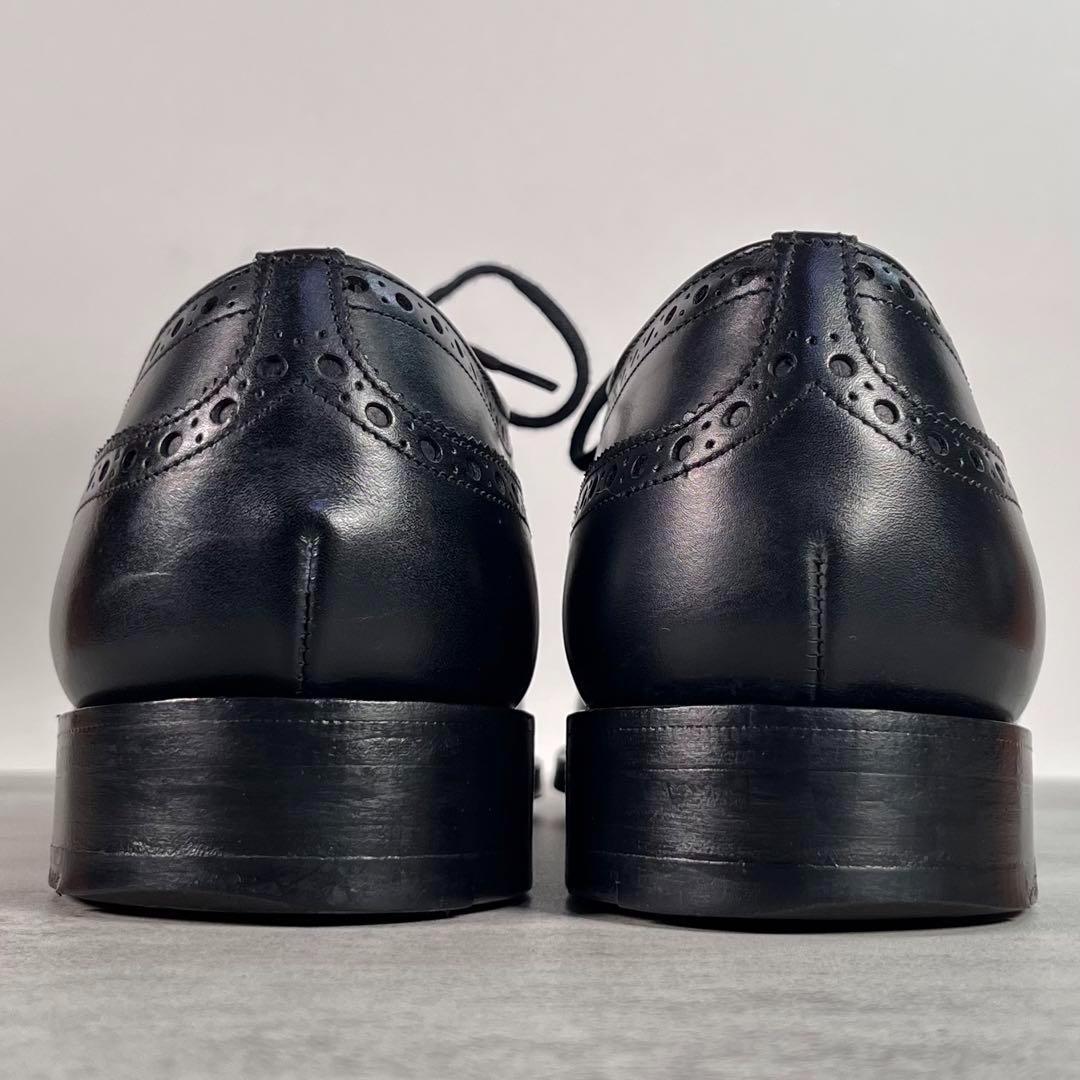 【美品】チャーチ/Churchs 革靴 ウィングチップ 内羽根 チェットウィンド 画像7