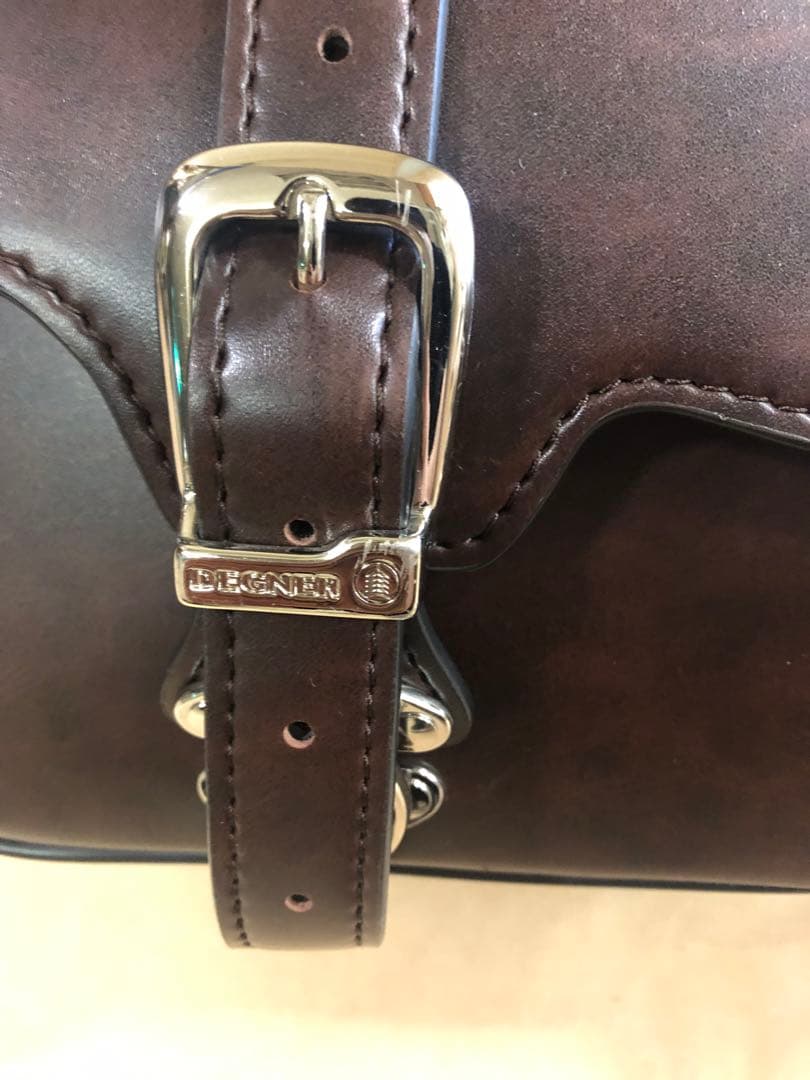 在庫あり】 デグナーサイドバック DSB-8ブラウン シンセティックレザー