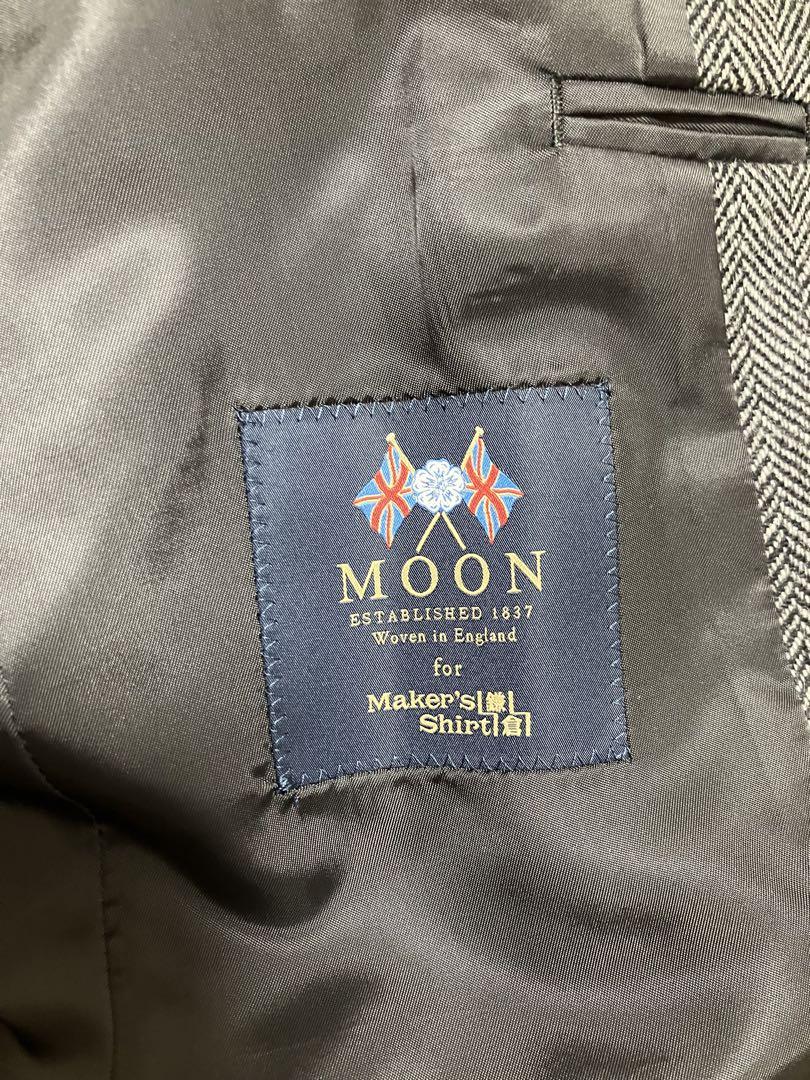 鎌倉シャツ MOON ウール グレー テーラードジャケット