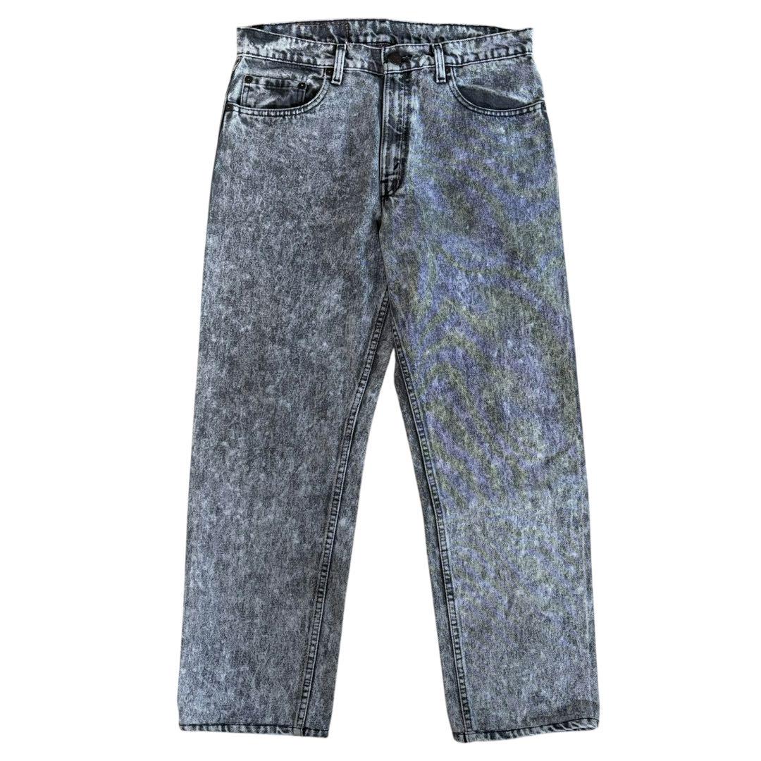 90s USA製 Levi’s506 アシッドブラック デニム