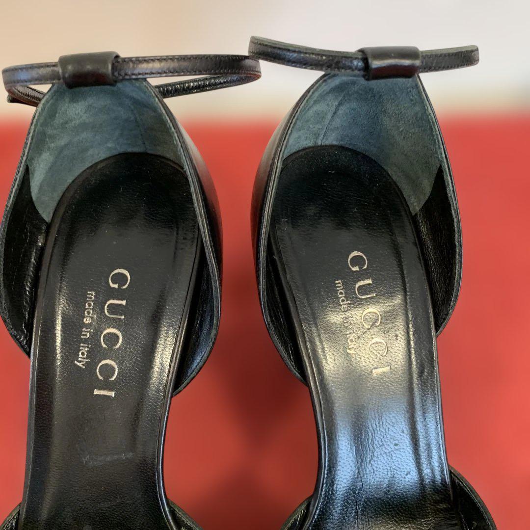 GUCCI ブラック ハイヒール