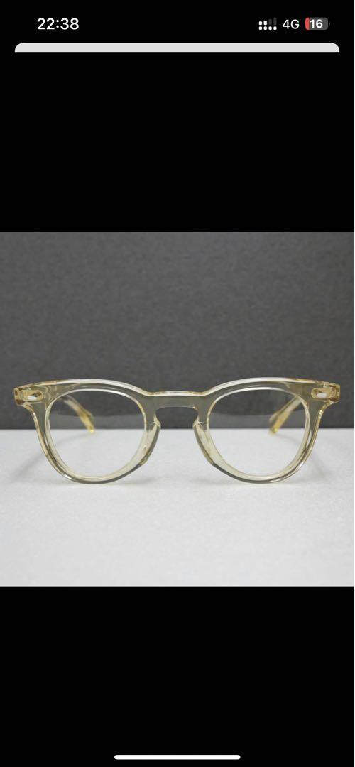 EFFECTOR クリア ラウンド型 メガネ ケース付き