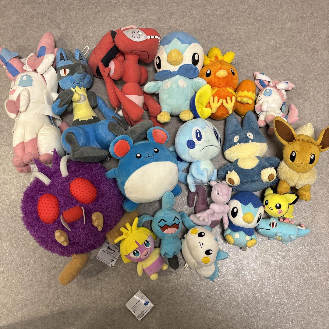 ポケモンぬいぐるみまとめ売り19体 - メルカリ