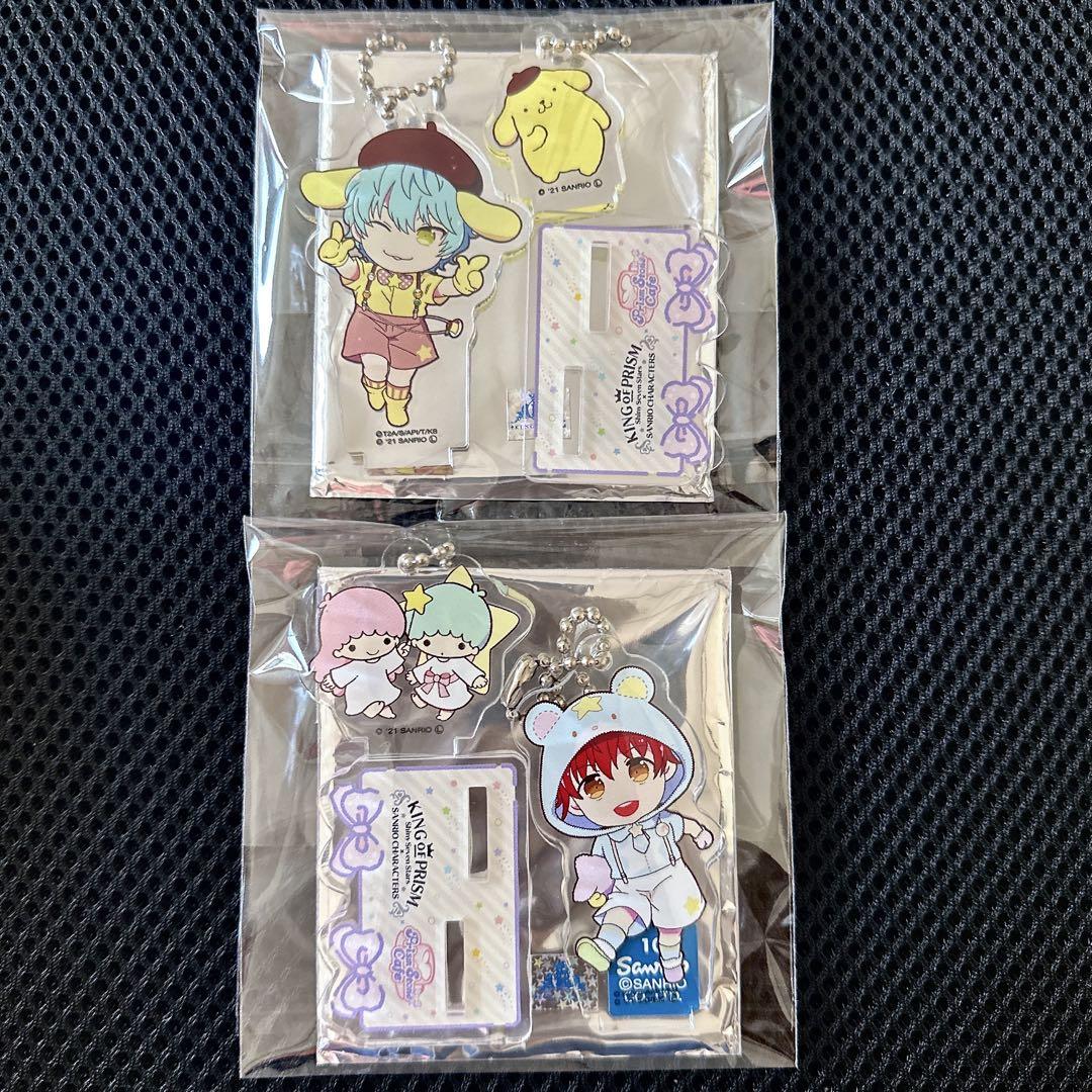 KING OF PRISM サンリオ ジョージ エィス アクスタ キンツア レア
