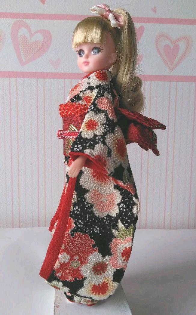 ブライス・リカちゃん着物(V-46)