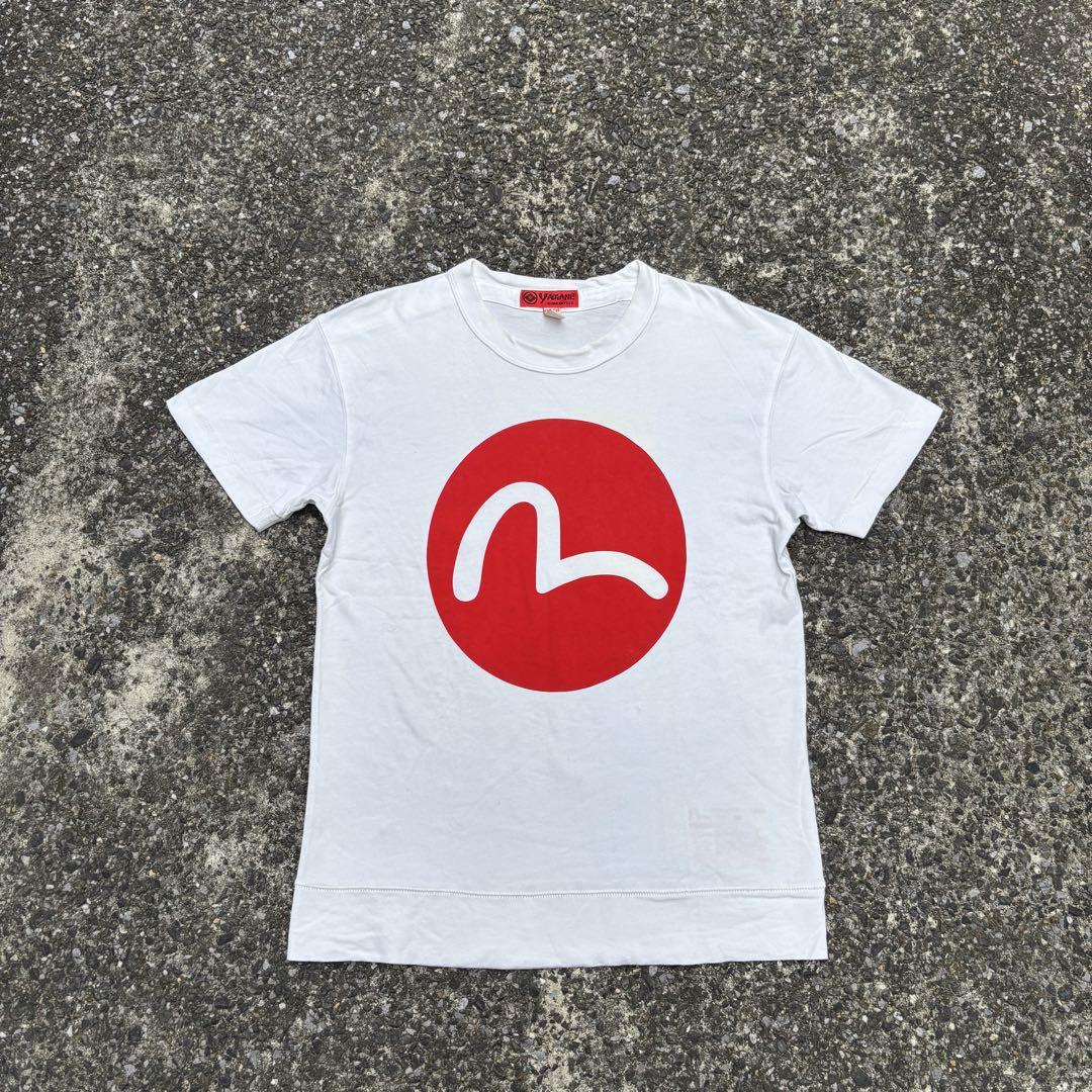 90s EVISU YAMANE 半袖 Tシャツ ビッグロゴ カモメ Y2K