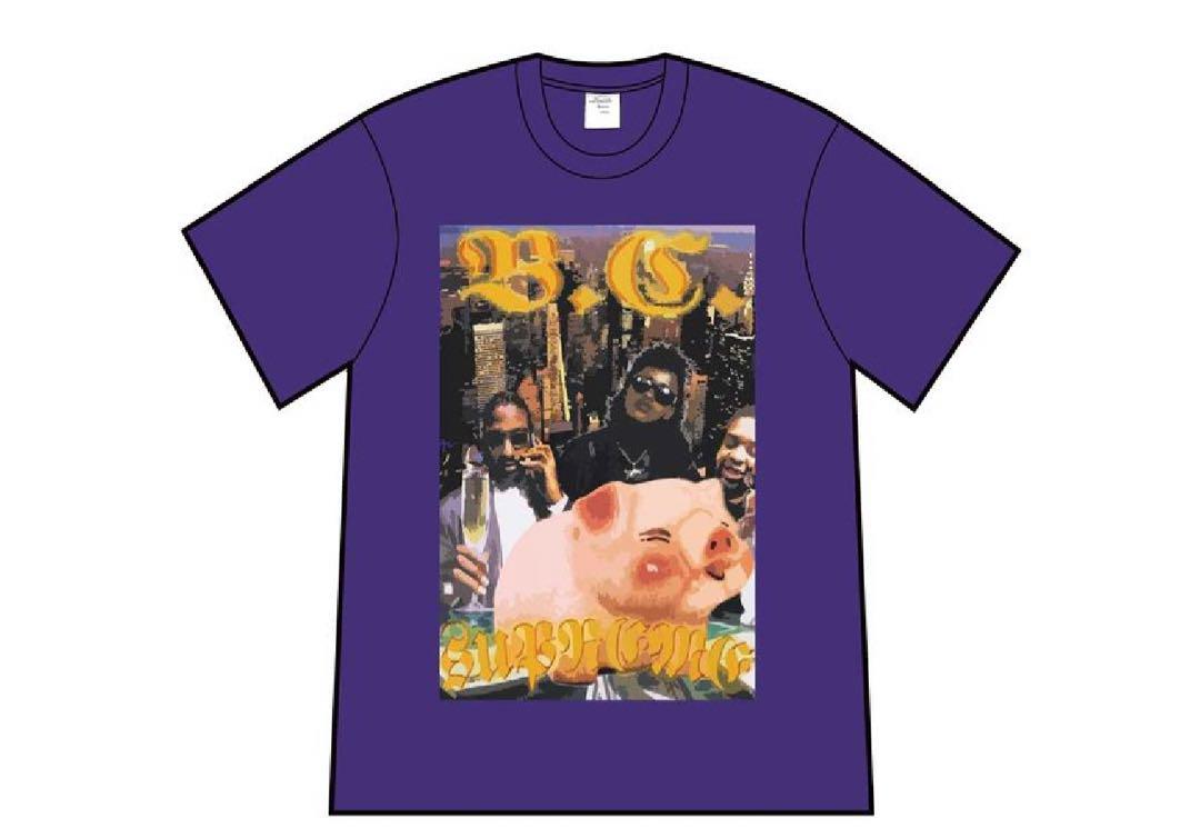 Supreme Bernadette Money Tee 紫　パープル xl