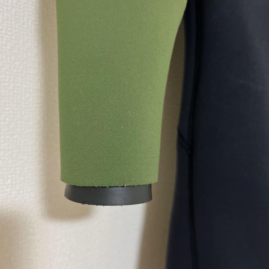 リフス rifsセミドライスーツ ブラック グリーン オーダー品