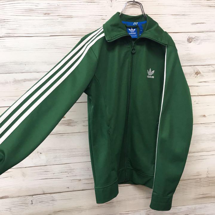 Lいラインアップ《希少カラー》adidas アディダス☆ジャージ L 刺繍 通信販売サイト 《希少カラー》アディダス adidas☆ジャージ L 刺繍ロゴ グリーン① ジャージ