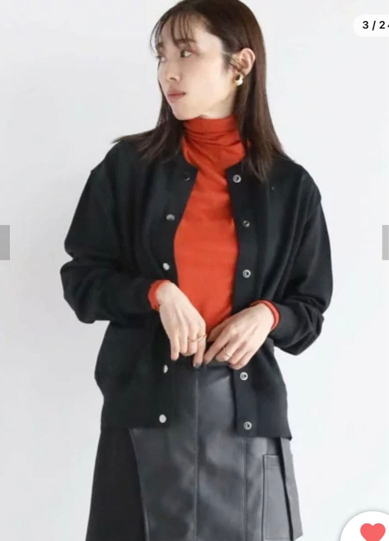 高速配送 【新品未使用】Aga+/ハイゲージカーディガン/ヤマダヤ